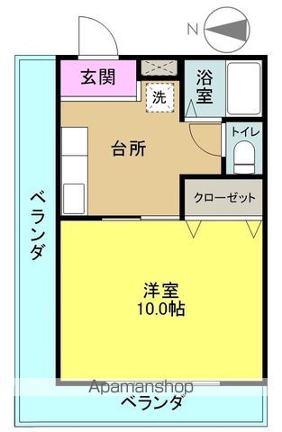 ワニハウスの間取り写真