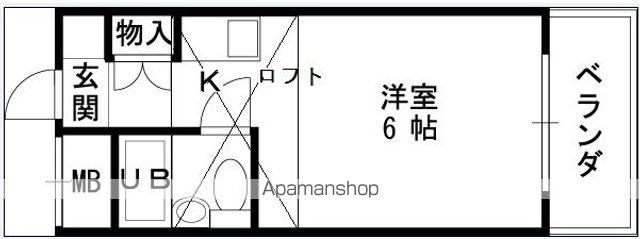 アートンヒュースの間取り写真