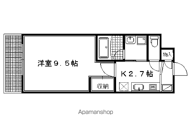 ギャラリア一乗寺の間取り写真