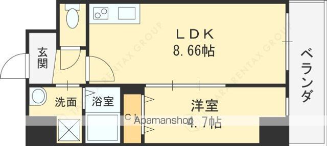 FREEDOM RESIDENCE 藤井寺岡の間取り写真