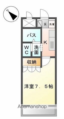 シュヴァルブランの間取り写真