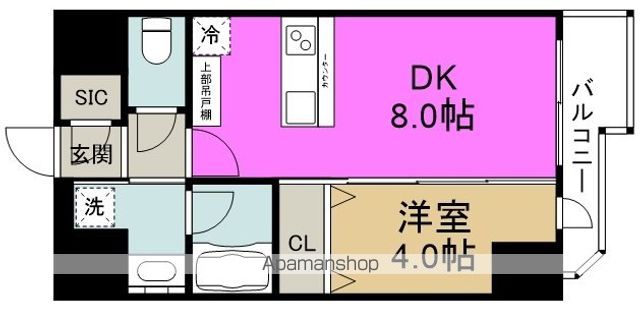 エステムコート大阪福島ルアーナの間取り写真