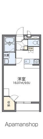 レオパレスアルブルの間取り