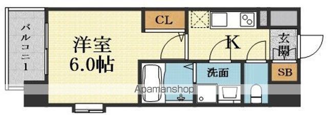 エスリードレジデンス新大阪プライムの間取り写真