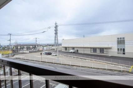 サイエンスアパートメント[1K/23.2m2]のバルコニー