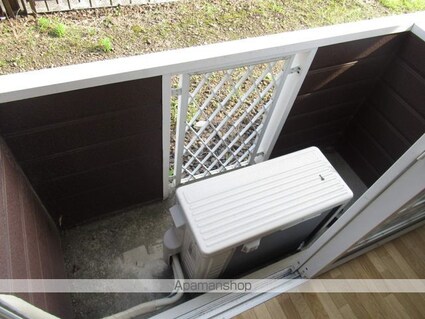 アップルハウス旭ヶ丘４[1K/16.2m2]のバルコニー