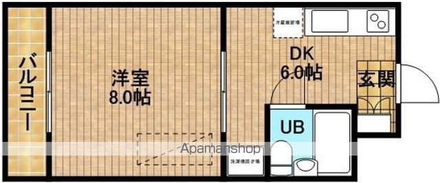 マンションアカンサスⅡ 205 ｜ 静岡県浜松市中央区北島町360-1（賃貸マンション1DK・2階・25.92㎡） その2