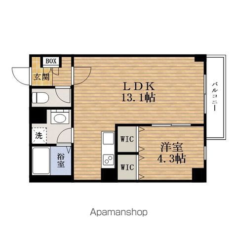 SOLASIA RESIDENCE九条の間取り写真