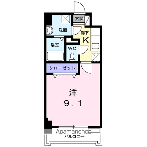 ELEVITA弥永の間取り写真