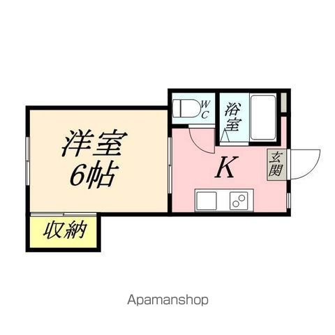 カレッジ浜の間取り写真