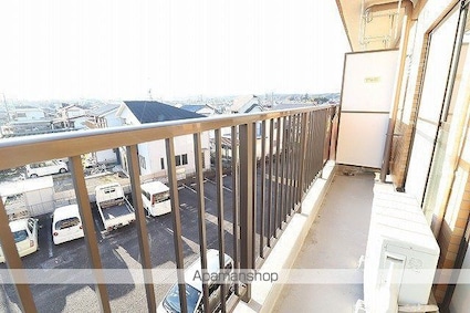 オステンハイム[3DK/55.65m2]のバルコニー