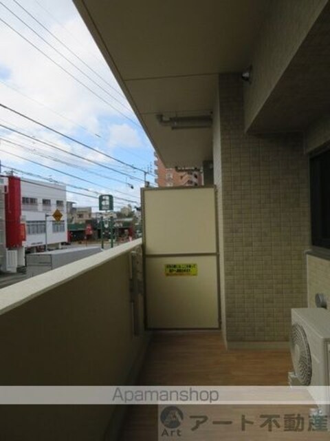 ＡＮＮＥＸ　Ｒａｉｎｂｏｗ　Ｔｏｗｅｒ[1LDK/33m2]のバルコニー
