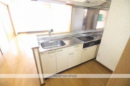 ユカンボシリバーハイツＢ[1LDK/42.03m2]のキッチン