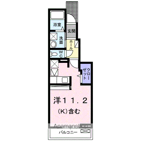 サンテールIII Bの間取り写真