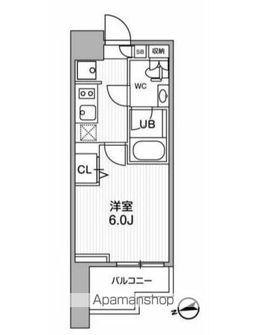 ALTERNA南大井の間取り写真