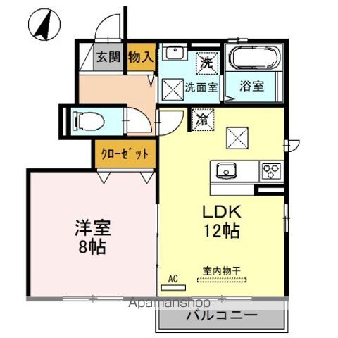 シェルメゾンの間取り写真