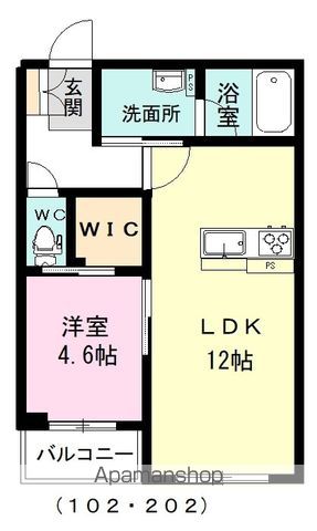 ヴァンベールの間取り写真