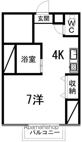 リヴィエラ二葉町の間取り写真