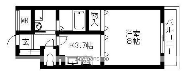 プレセンテの間取り写真
