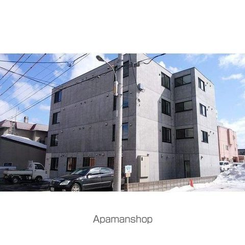 札幌市東豊線 月寒中央駅 徒歩3分 4階建 築10年の外観写真