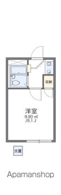 レオパレス一宮第４[1K/15.3m2]の間取図