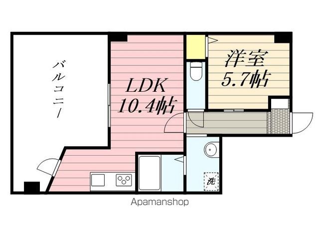 第３９川崎ビルの間取り