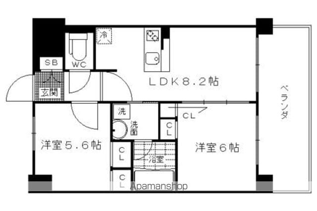 エステムプラザ京都河原町通の間取り写真