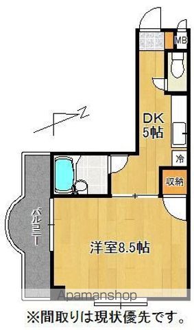 プルミエール高宮の間取り写真