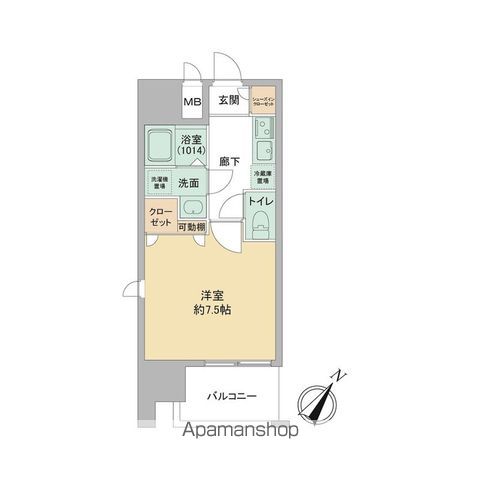 LIVE FLAT TSUKAMOTOの間取り写真