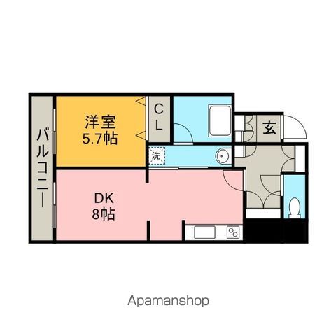 CASSIA車道の間取り写真