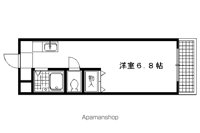 グランビィア御蔭の間取り写真