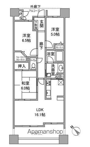 【ライオンズ岐阜セントマークス壱番館の間取り】