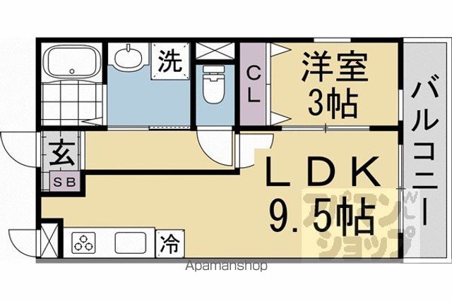 レクエルド宝ヶ池の間取り写真