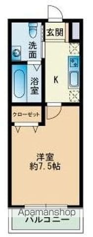 クウィーンズ昭代の間取り写真