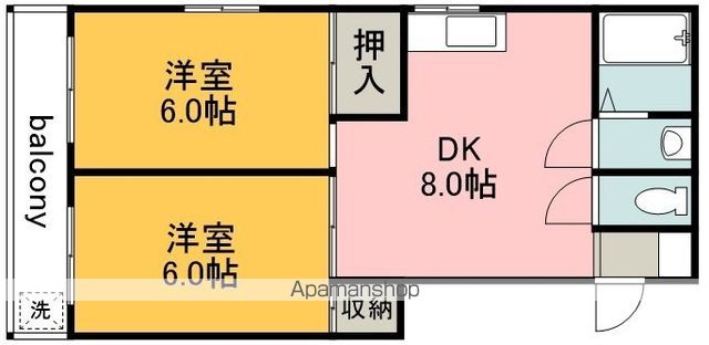 グランドメゾン調布の間取り写真