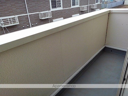 フルハウス　Ｑ[2LDK/55.49m2]のバルコニー