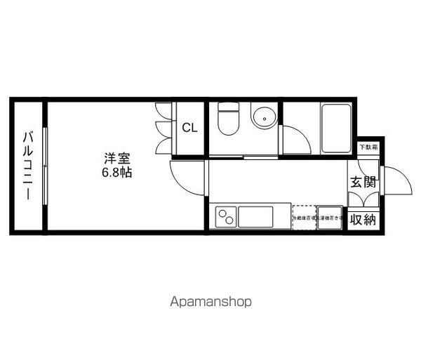 【練馬区豊玉中のマンションの間取り】