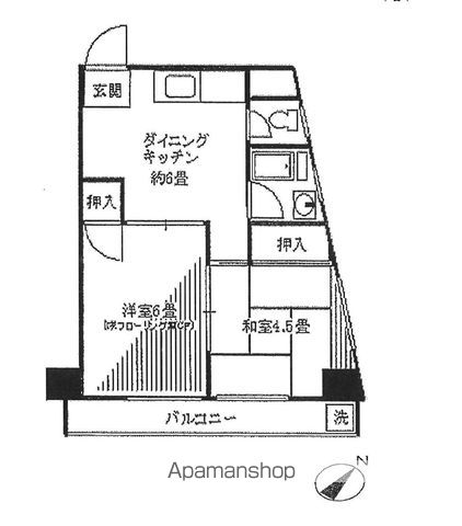 MFPRコート武蔵小山の間取り写真