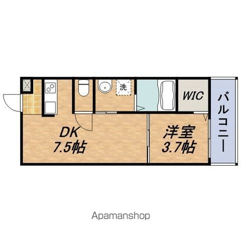 ヴィラ城北公園通の間取り写真