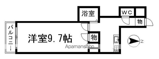 ライジング泉の間取り写真