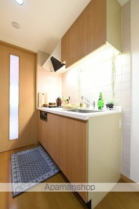 東京都港区西麻布４丁目[1K/28.4m2]のキッチン