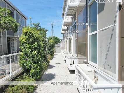 レオパレスＡＬＢＡ[1K/19.87m2]のバルコニー