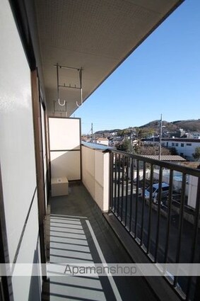 ヴェルクレール[3DK/51.3m2]のバルコニー