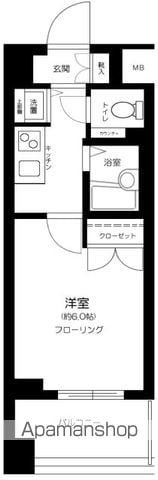メインステージ麻布十番IIの間取り写真