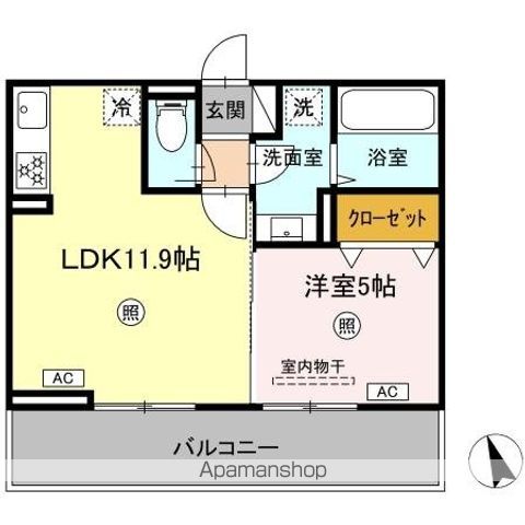 DーROOM須屋の間取り写真