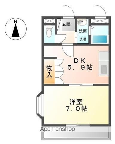 プランドールの間取り写真