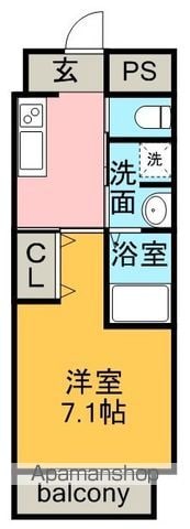 プリオール椿PARTIIの間取り写真