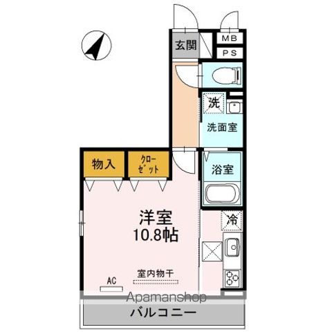 フォンテーヌ桶川の間取り写真