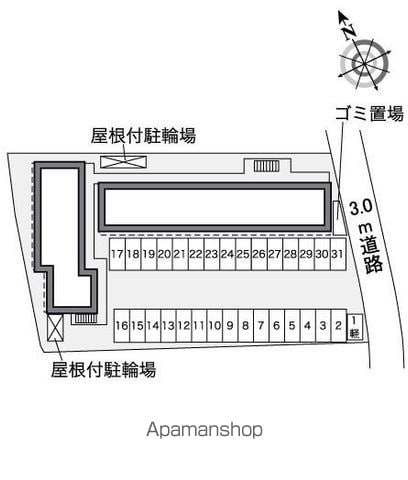 レオパレスライフタナカⅡ 115 ｜ 和歌山県岩出市溝川187-1（賃貸アパート1K・1階・23.18㎡） その14