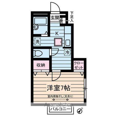 ハイツ・サンの間取り写真